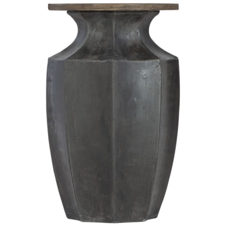 Transitional Accent Table