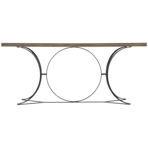 Transitional Metal Console Table