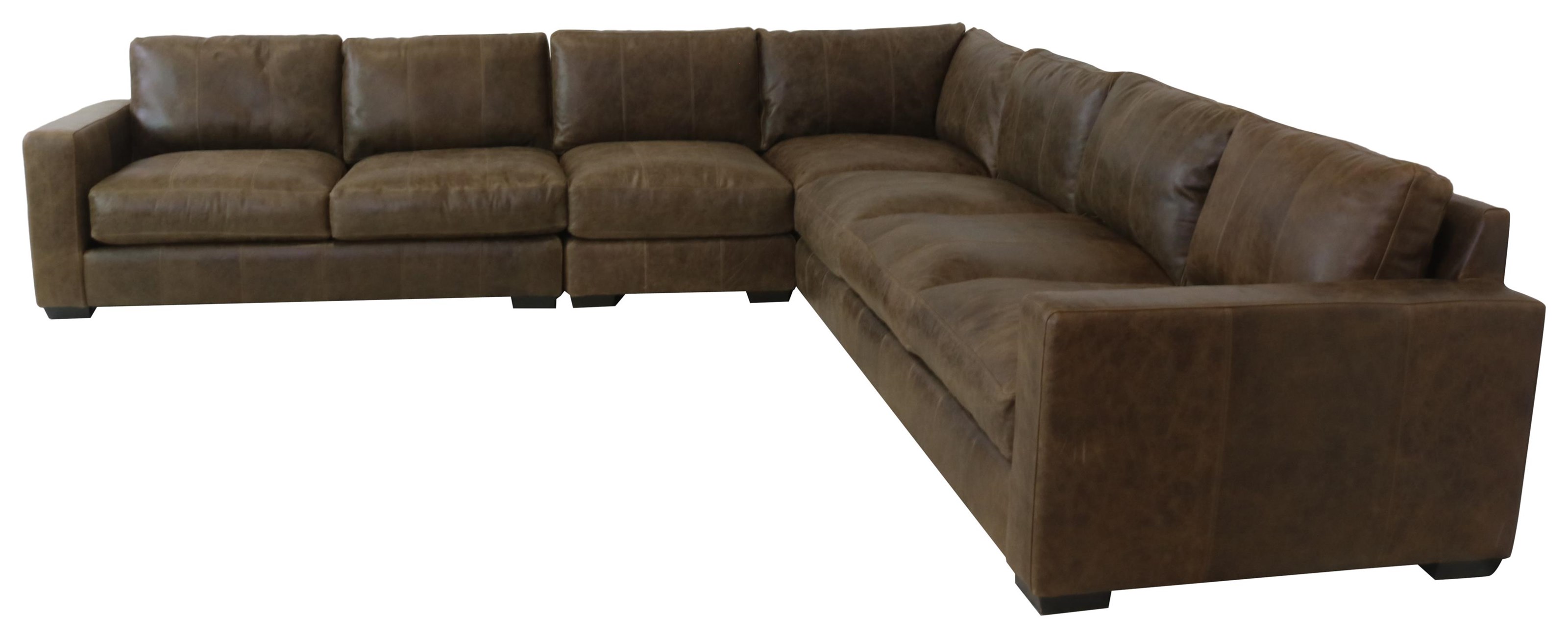 Leather Sectional