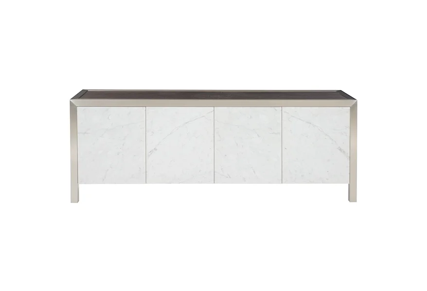 Decorage Entertainment Console by Bernhardt at Malouf Furniture Co.
