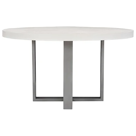 Modern Outdoor/Indoor Round Dining Table