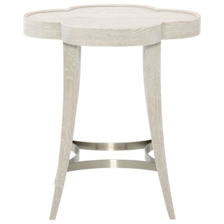Transitional Chairside Table