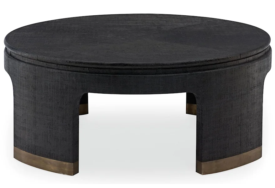 Dubois Round Cocktail Table by Bernhardt at Baer's Furniture