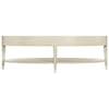 Bernhardt East Hampton Oval Cocktail Table