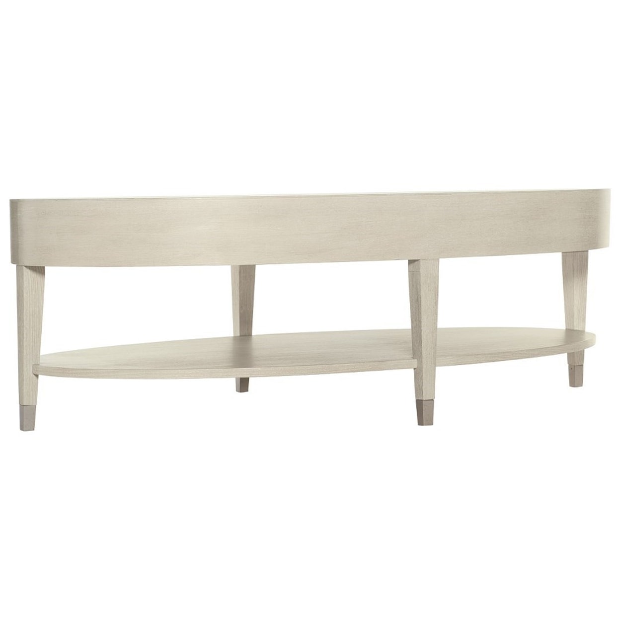 Bernhardt East Hampton Oval Cocktail Table