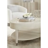 Bernhardt East Hampton Oval Cocktail Table