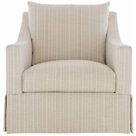Grace Fabric Swivel Chair