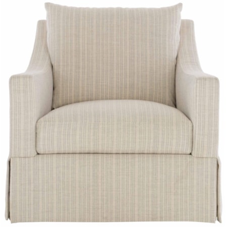 Grace Fabric Swivel Chair