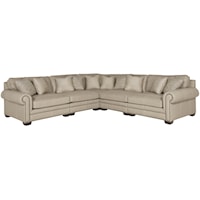 5 Piece Traditional Sectional Sofa