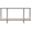 Bernhardt Harlow Metal Console Table