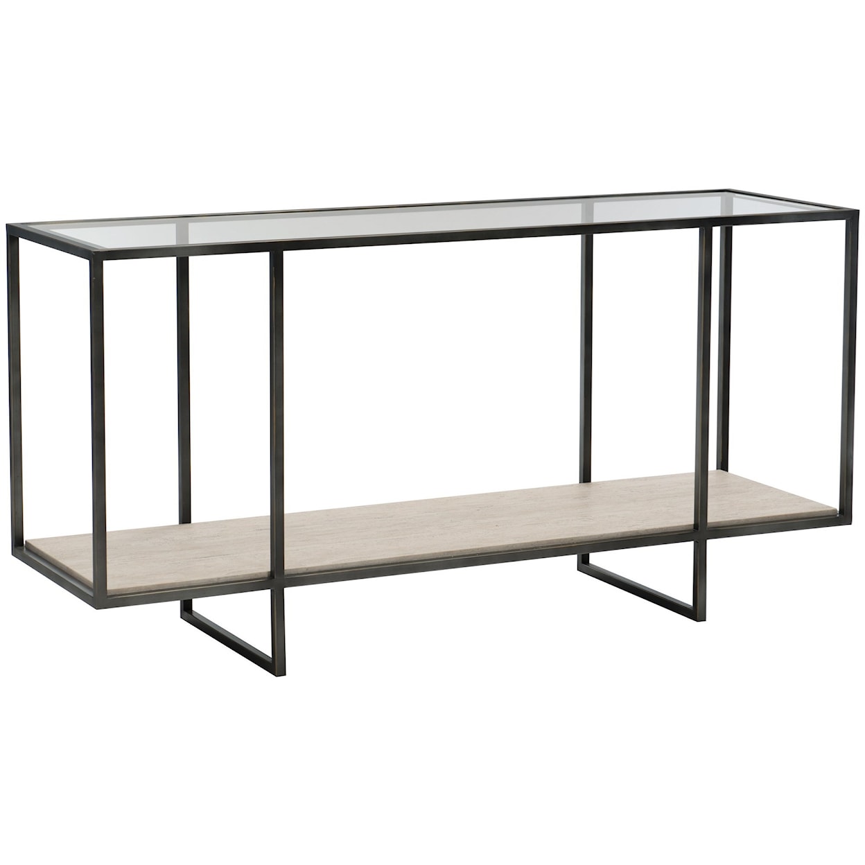 Bernhardt Harlow Metal Console Table