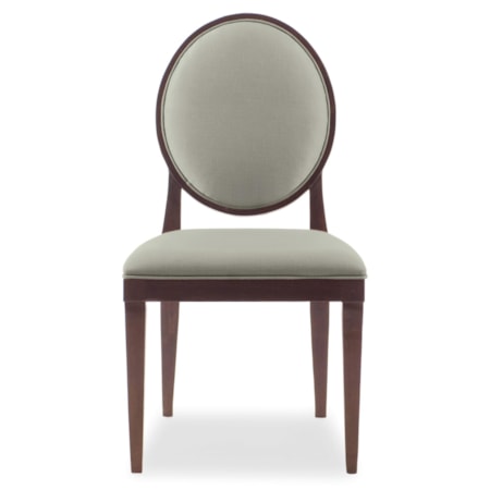 Side Chair with Oval Back