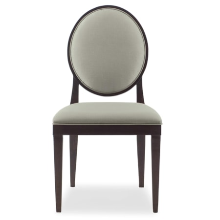 Side Chair with Oval Back