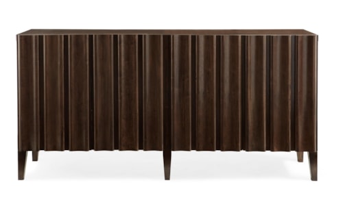 Entertainment Console with Built-in Wine Storage