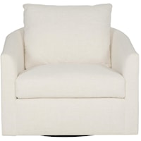 Astoria Fabric Swivel Chair