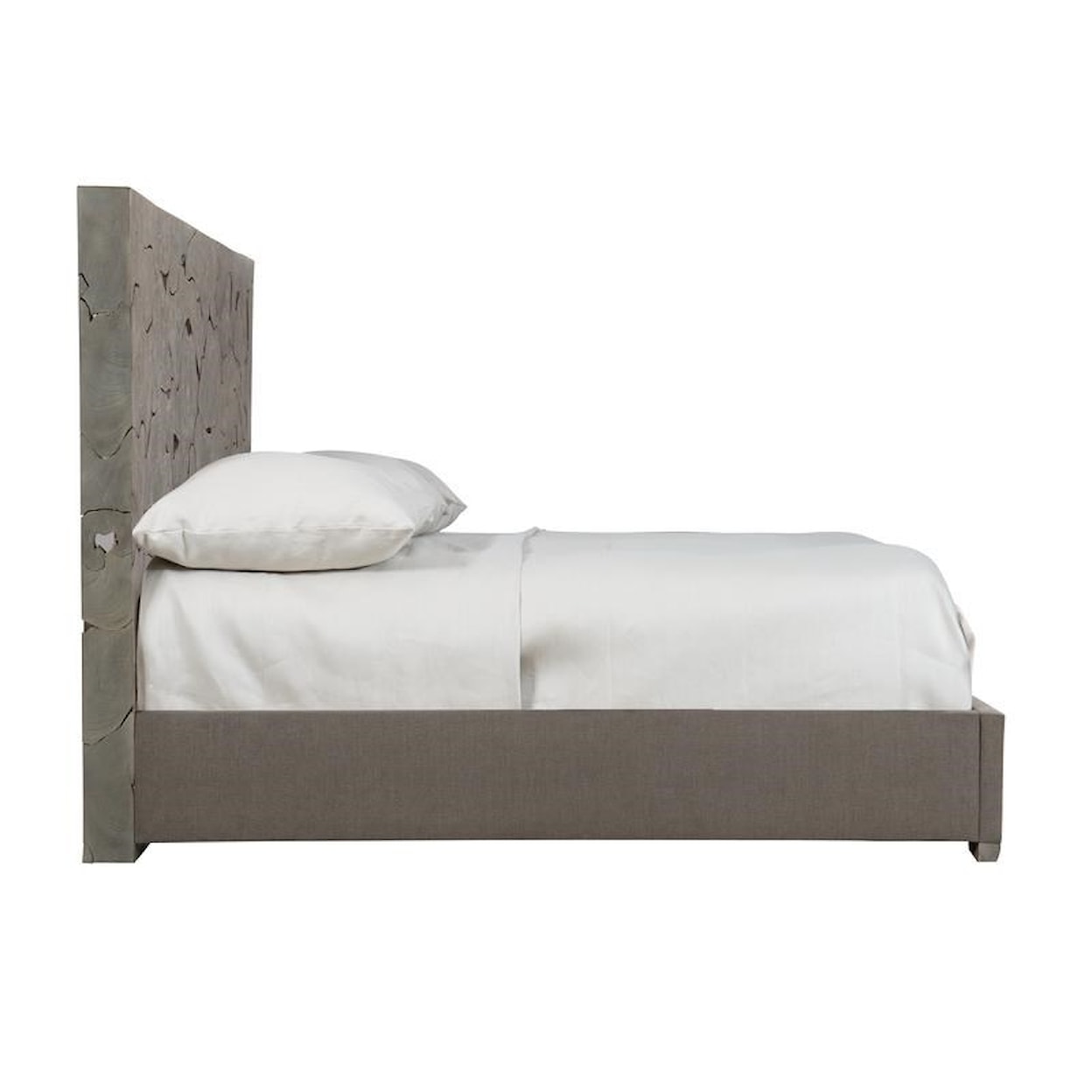 Bernhardt Bernhardt Interiors Calavaras Laminated King Teak Panel Bed