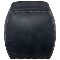 Delta Leather Ottoman