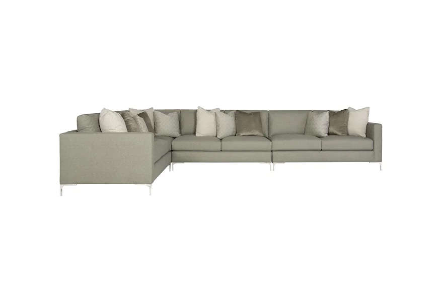 Interiors Sectional Sofa by Bernhardt at Baer's Furniture