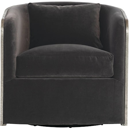 Eliot Fabric Swivel Chair