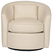 Elizabeth Fabric Swivel Chair