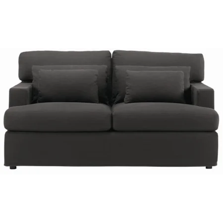 Slipcovered Loveseat