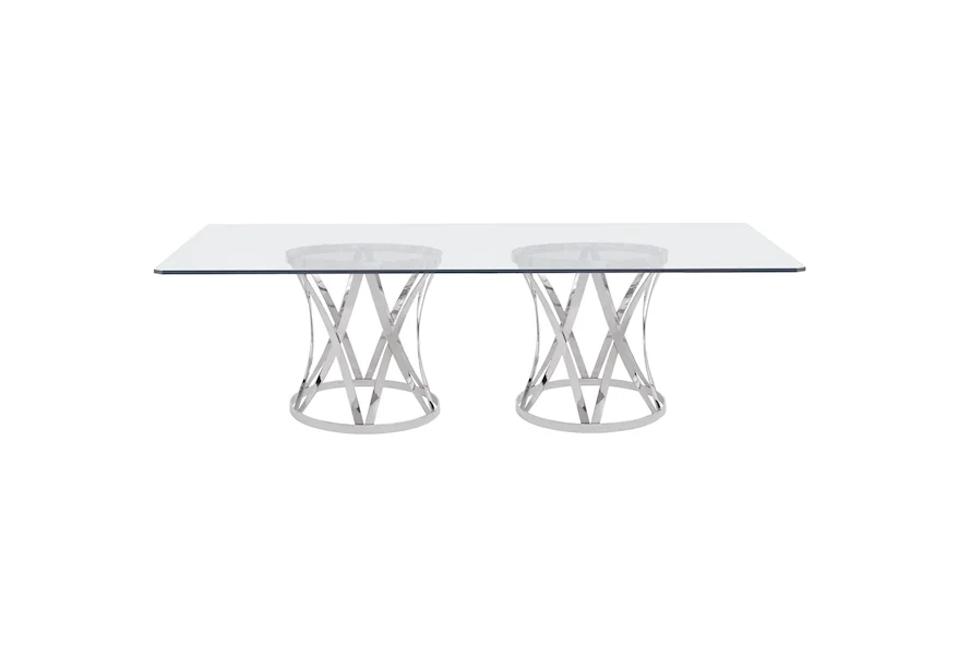 Interiors Rectangular Dining Table by Bernhardt at Baer's Furniture