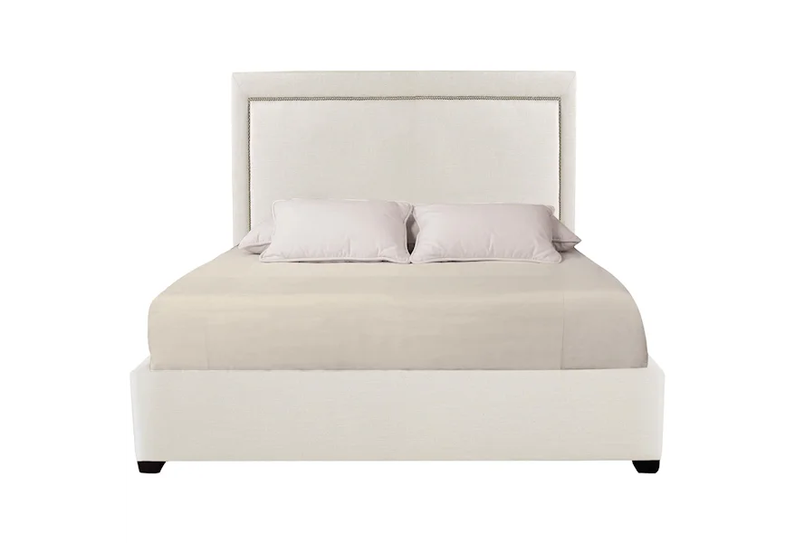 Interiors Upholstered Panel Bed by Bernhardt at Baer's Furniture