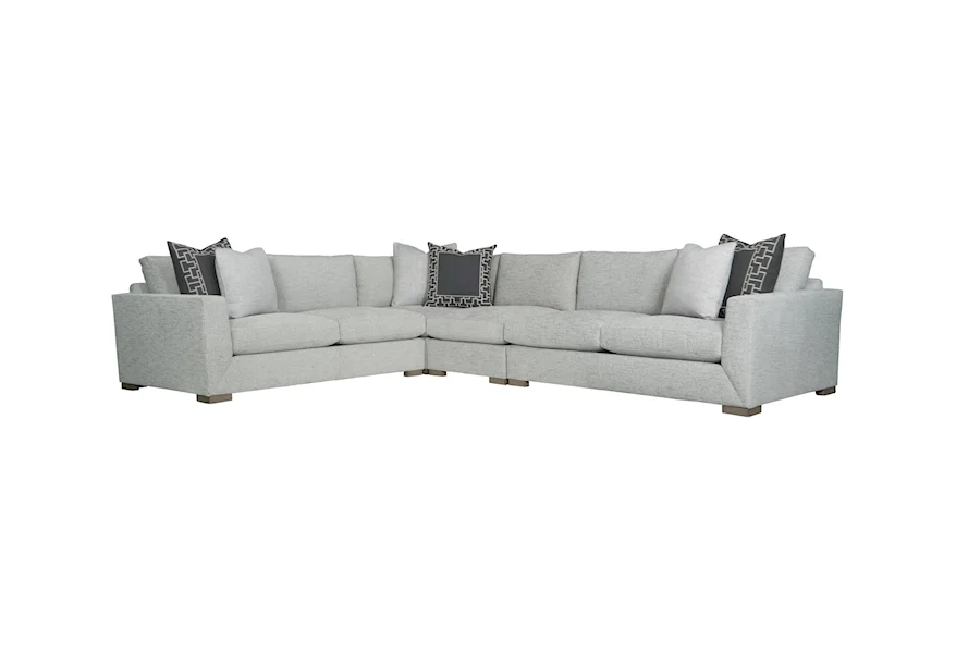 Interiors Sectional by Bernhardt at Baer's Furniture