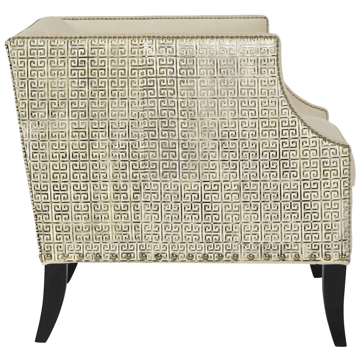 Bernhardt Bernhardt Interiors Romney Leather-Fabric Chair