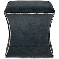 Roscoe Fabric Ottoman