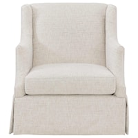 Sabrina Fabric Swivel Chair