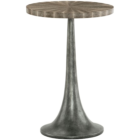 Snakeskin Chairside Table