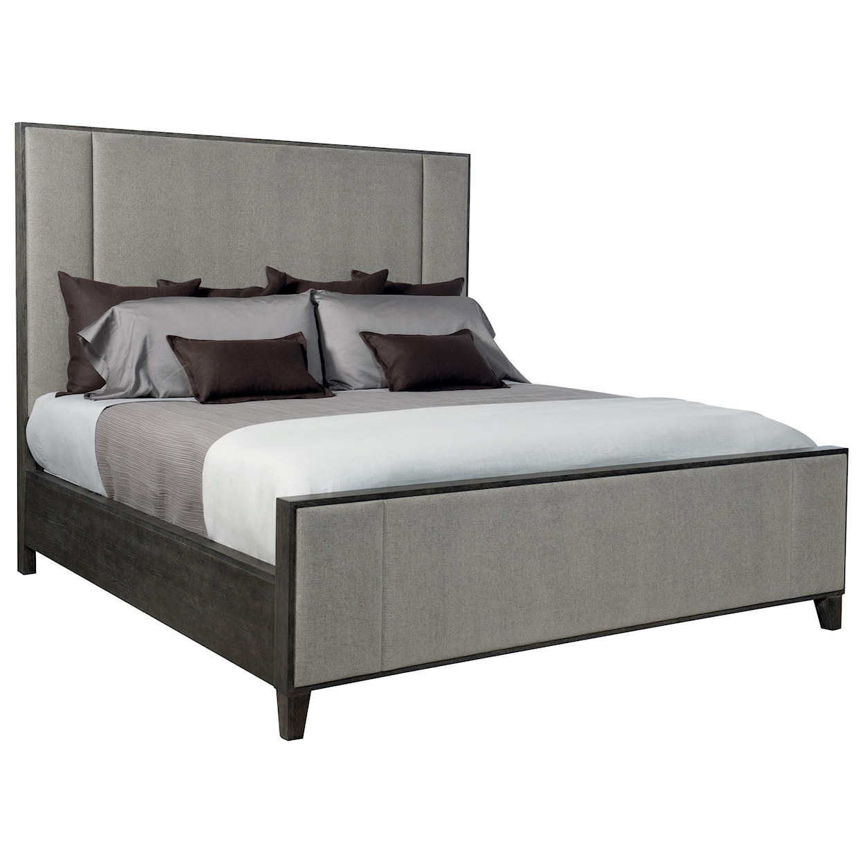 Bernhardt Linea California King Upholstered Panel Bed