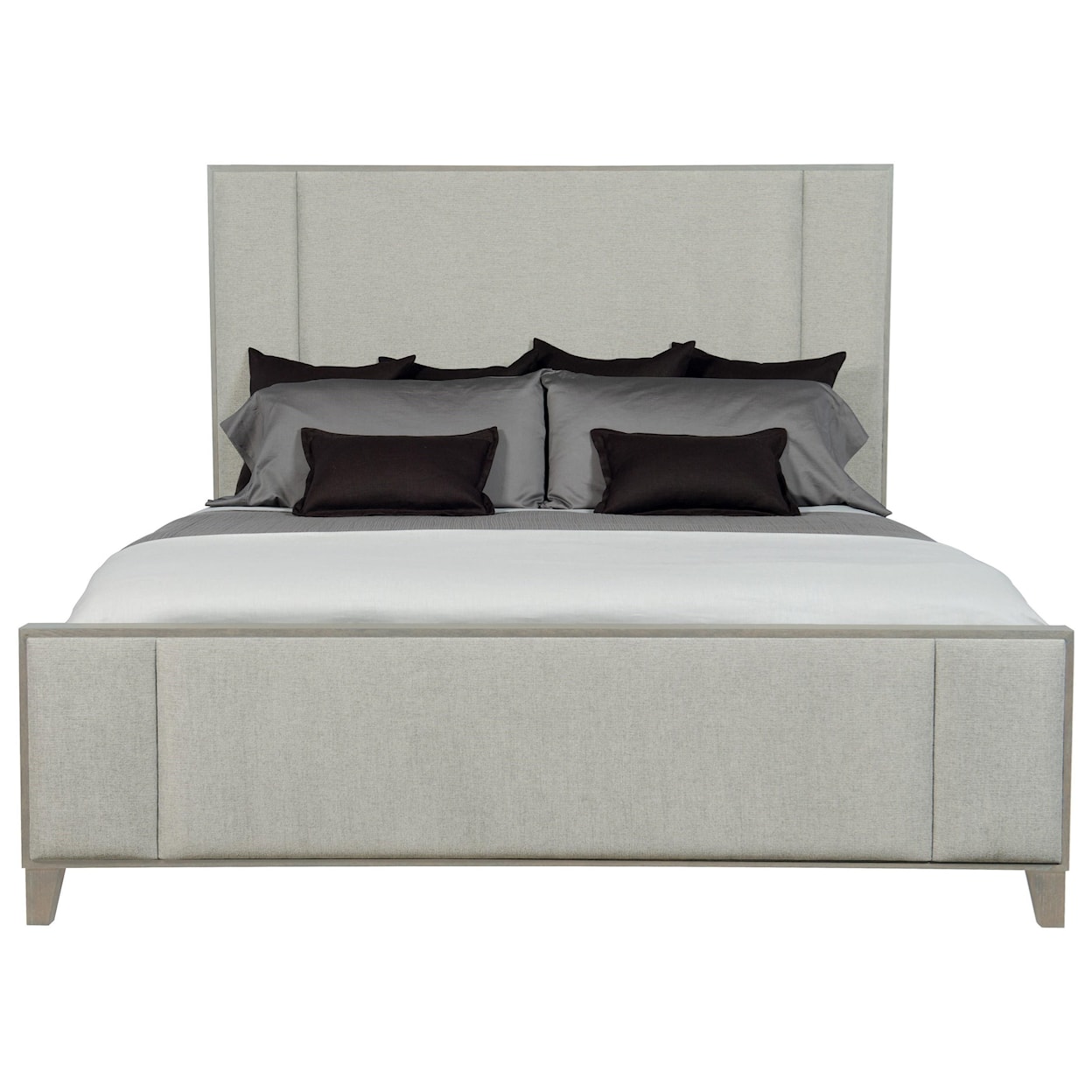 Bernhardt Linea King Upholstered Panel Bed