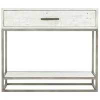 Alvar Rustic-Modern Nightstand with 1 Drawer