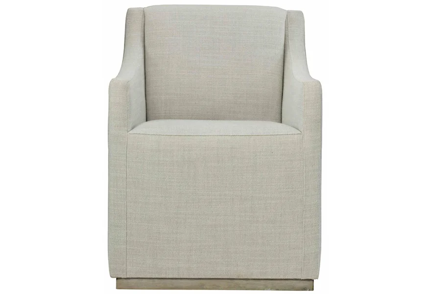 Loft - Casey Casey Upholstered Dining Arm Chair by Bernhardt at Belfort Furniture
