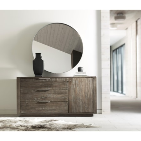 Oakley Round Metal Mirror
