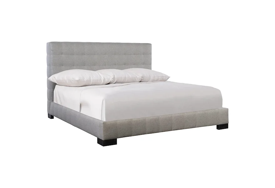 Loft - Logan Square LaSalle Queen Upholstered Bed by Bernhardt at Reeds Furniture