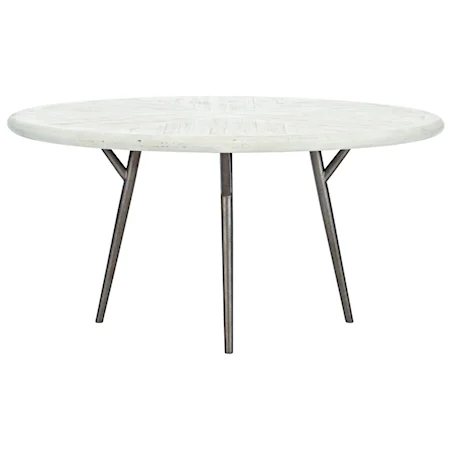 Presley Contemporary Round Dining Table