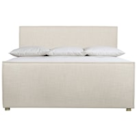 Sawyer Contemporary Upholstered Queen Bed