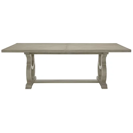 Dining Table with Stretcher