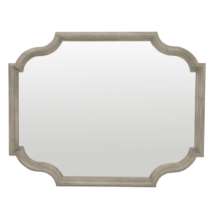 Mirror with Shaped Frame