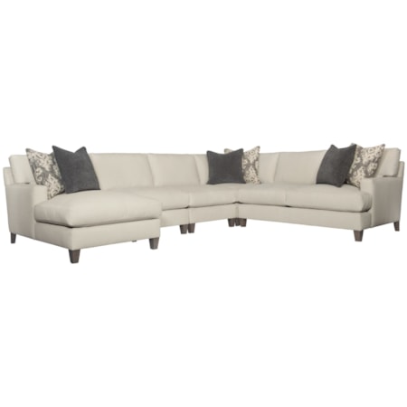 Customizable Mila Fabric Sectional