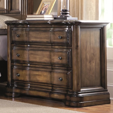 Bachelor's Chest with 3 Drawers and Laminated Stone Top