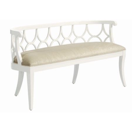 Bench with Upholstered Seat