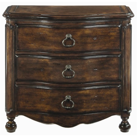 3 Drawer Nightstand