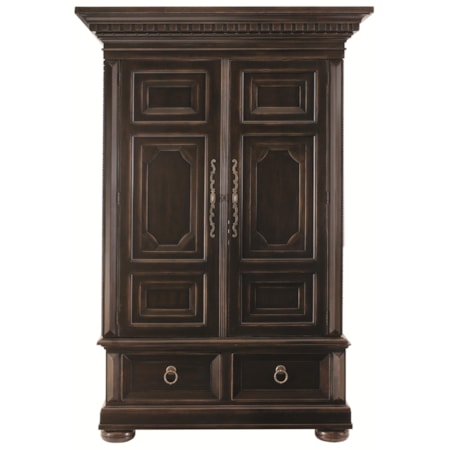 Armoire with Dentil Molding