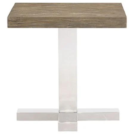 Contemporary Square End Table