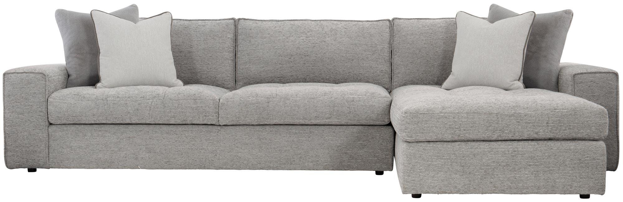 Plush couch store with chaise