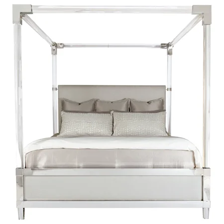 Rayleigh Fabric Canopy Bed King